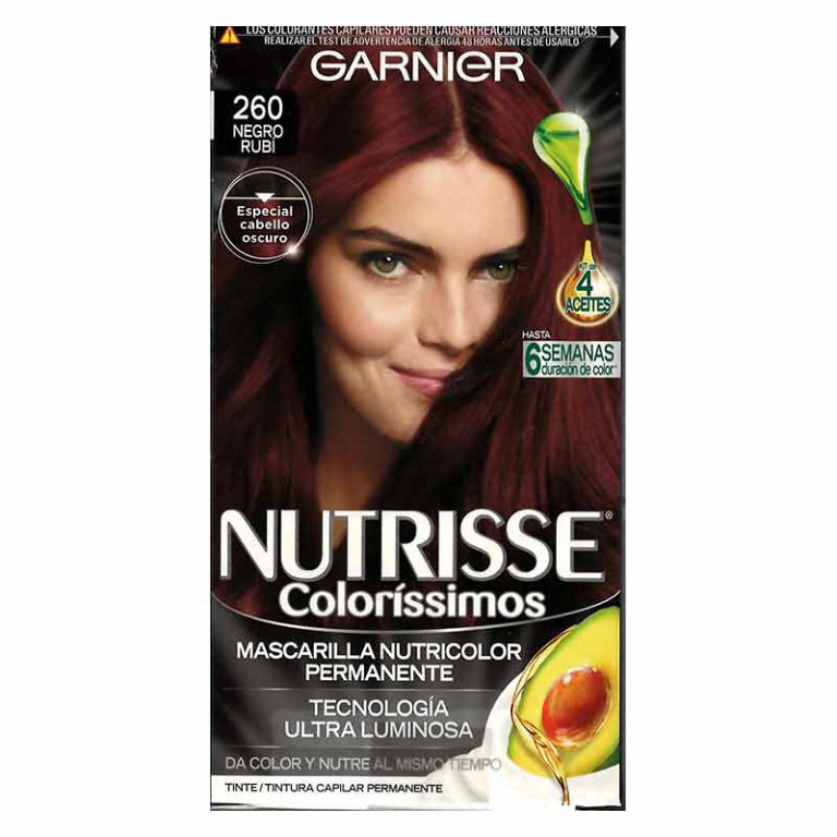 Garnier Nutrisse HAIR COLOR #260 NEGRO RUBI / BLACK RUBY