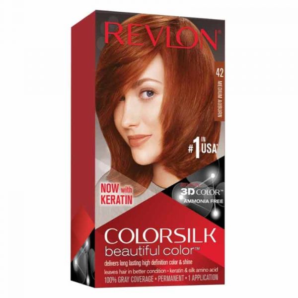 Revlon COLORSILK beautiful color #42 Medium Auburn
