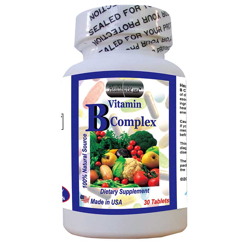 Vitamin B Complex Supplement Essential for Growth and Development