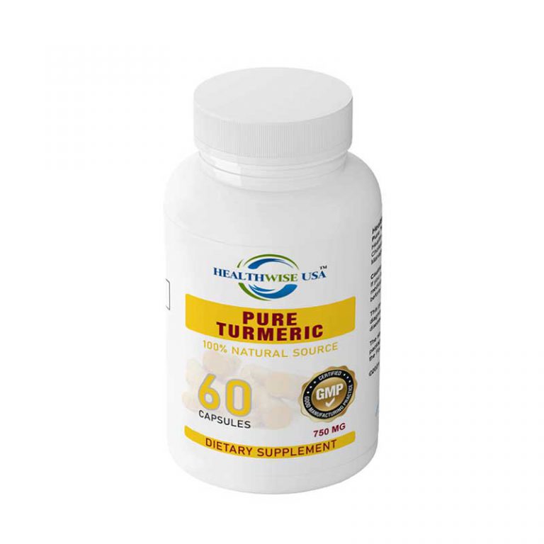 Turmeric Supplement 100 Natural Source Herbal Dietary Supplement